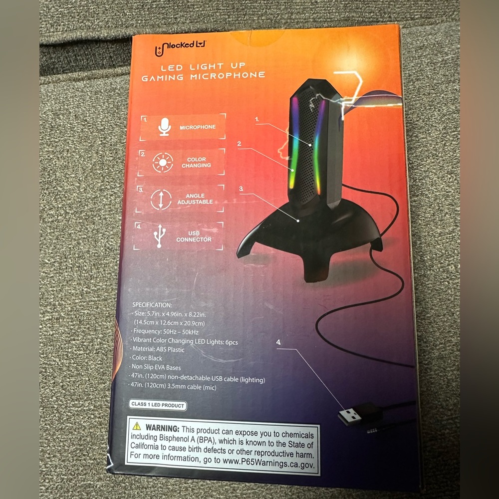 Gaming microphone